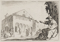 KG 10863
          <br/>
          Ziekenhuis ("Capricci")
          <br/>
          <em>Callot, Jacques (1592 - 1635)</em>